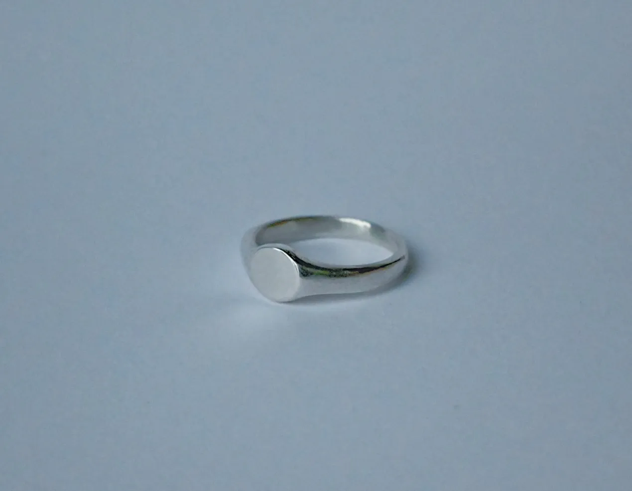 teddy, ring i återvunnet silver